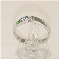 Anello Vidali Gioielli Donna in Oro bianco Zircone ANOR-8-34 - ANOR-8-34
